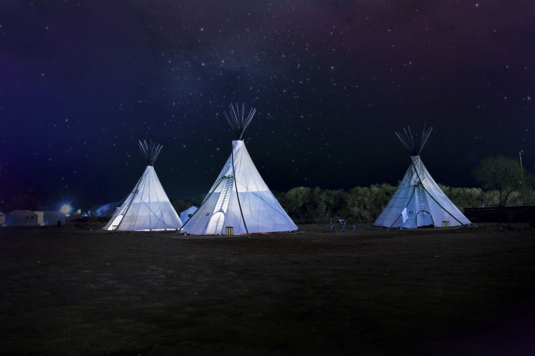 image of tents to represent camping